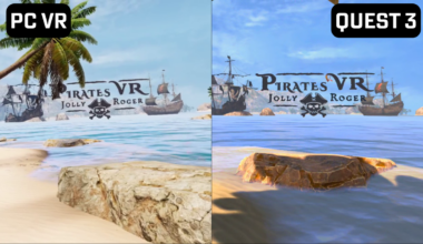 Pirates VR: Jolly Roger Graphics Comparison