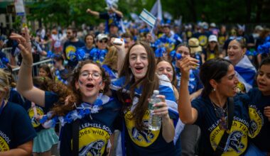 Supporters Take Part In New York City's Israel Day Parade