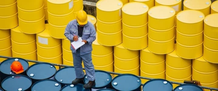 Oil barrels