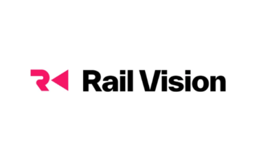 Rail Vision logo on plain white background