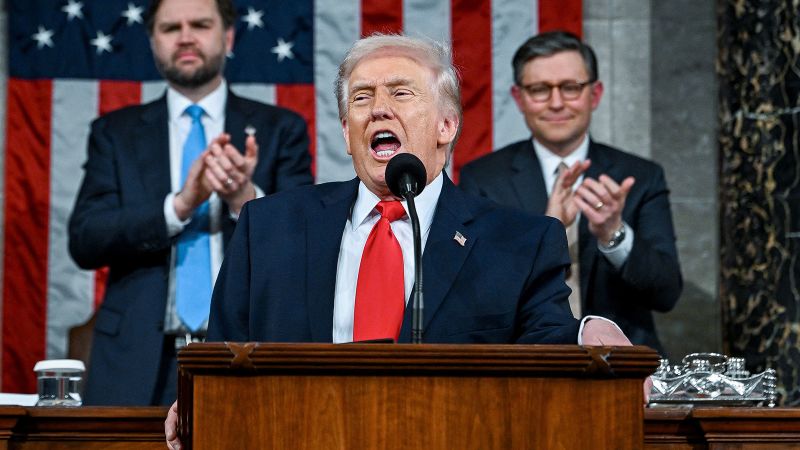 Live updates: Trump delivers 2026 State of the Union address