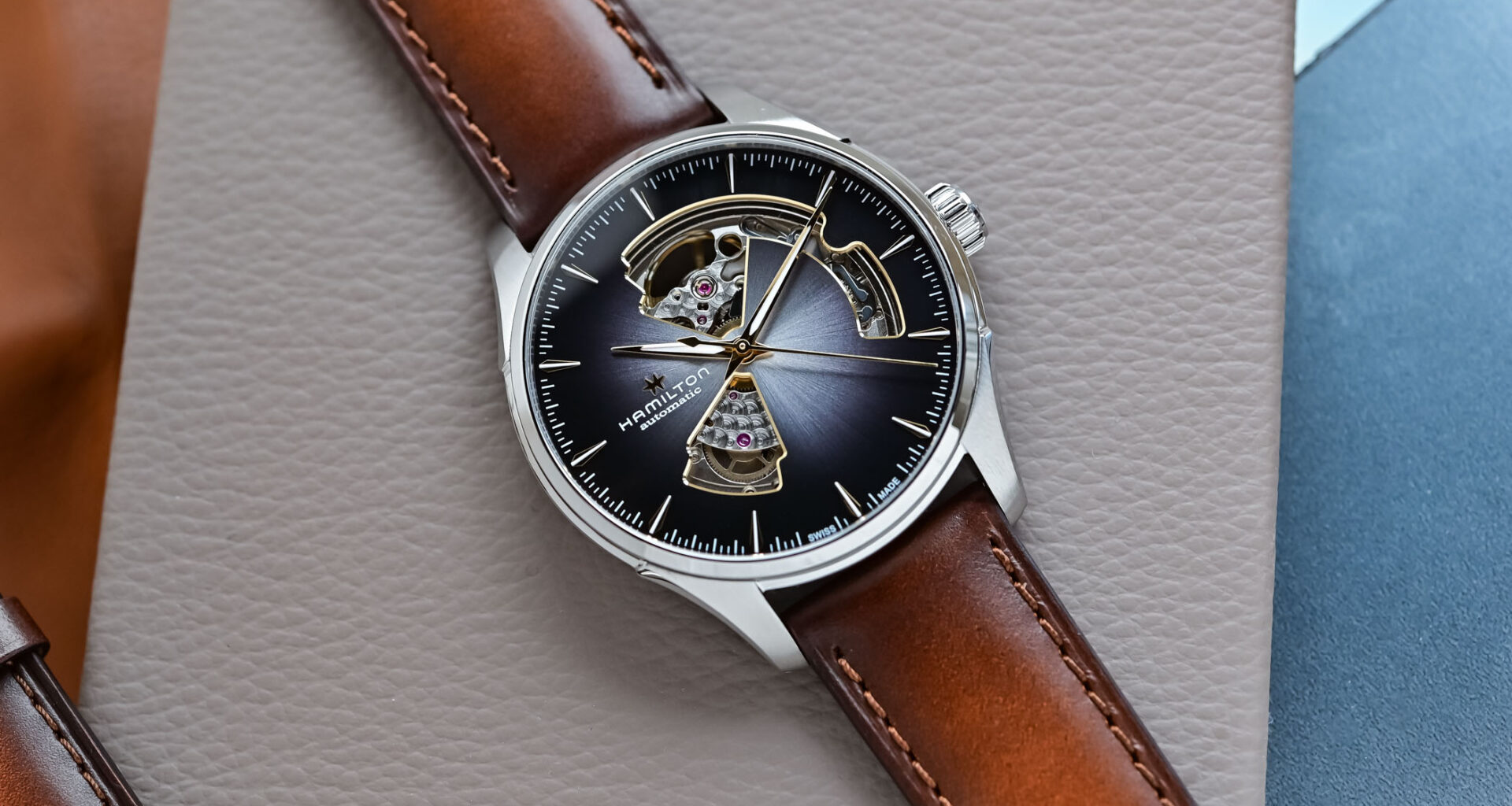 New, Vibrant Dial Colours for the Hamilton Jazzmaster Open Heart Series