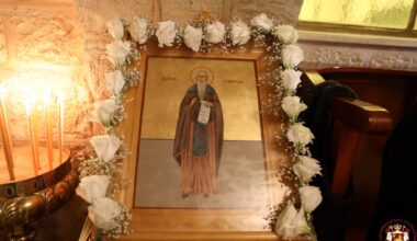 THE FEAST OF SAINT EUTHYMIOS THE GREAT AT THE PATRIARCHATE - Jerusalem Patriarchate