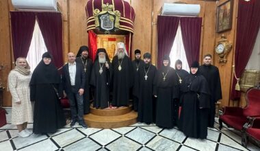 VISITS TO HIS BEATITUDE ON 2 FEBRUARY - Jerusalem Patriarchate
