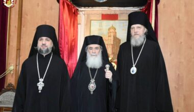 VISITS TO HIS BEATITUDE ON 3 FEBRUARY - Jerusalem Patriarchate
