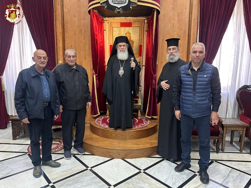 VISITS TO HIS BEATITUDE ON 21 FEBRUARY 2026 - Jerusalem Patriarchate