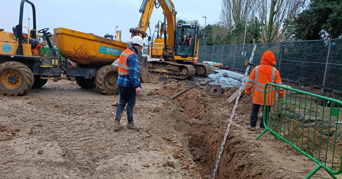 Progress on Fakenham swimming pool due to open this year