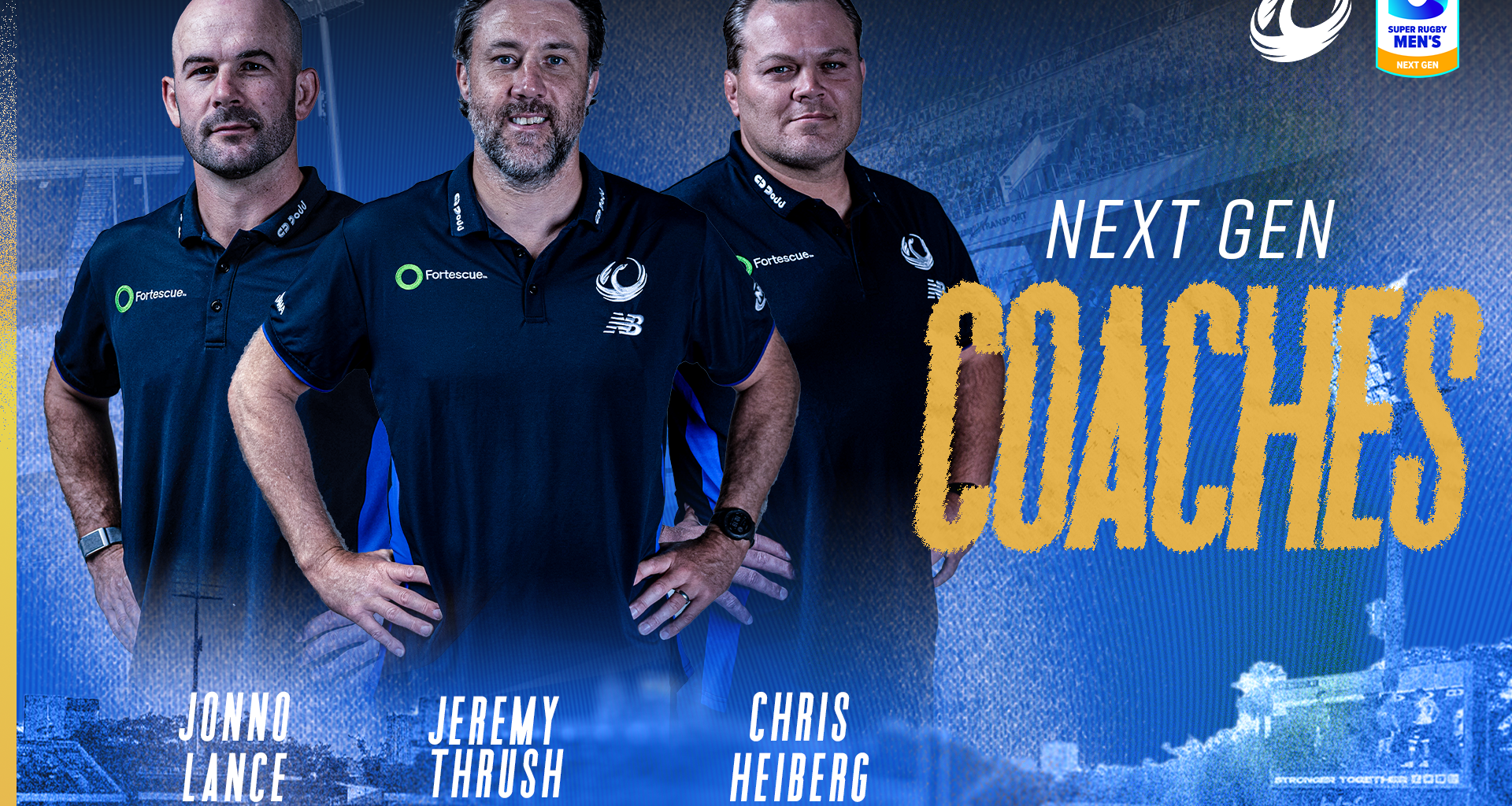 Coaches confirmed for Force's maiden Super Rugby Next Gen campaign