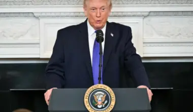 us president donald trump speaks during a working breakfast with governors at the white house in washington dc us february 20 2026 afp