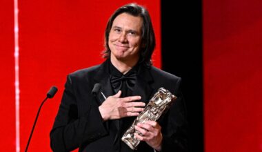 Jim Carrey Delivers Speech in French at Cesar Awards