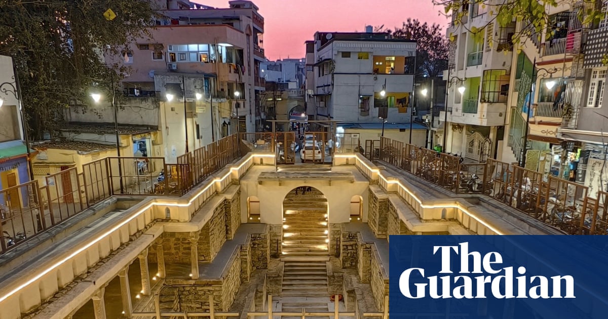 Ancient stepwells brought back to life as India begins to run out of water | Global development