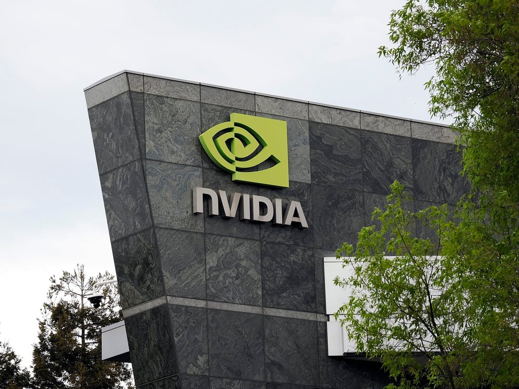 Nvidia reported a revenue of US$68.1 billion for the quarter ended on January 25, up 73 per cent from a year earlier, beating the consensus estimate of US$65.8 billion Photo: EPA