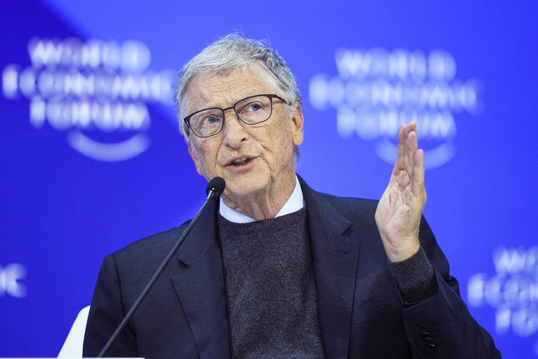 Bill Gates in Davos, Switzerland, in 2024.