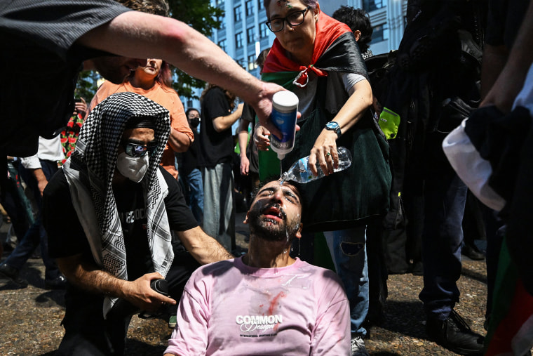 Image: TOPSHOT-AUSTRALIA-ISRAEL-PALESTINIAN-CONFLICT