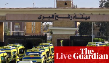 Gaza’s Rafah border crossing with Egypt reopens for limited travel – latest updates | Gaza