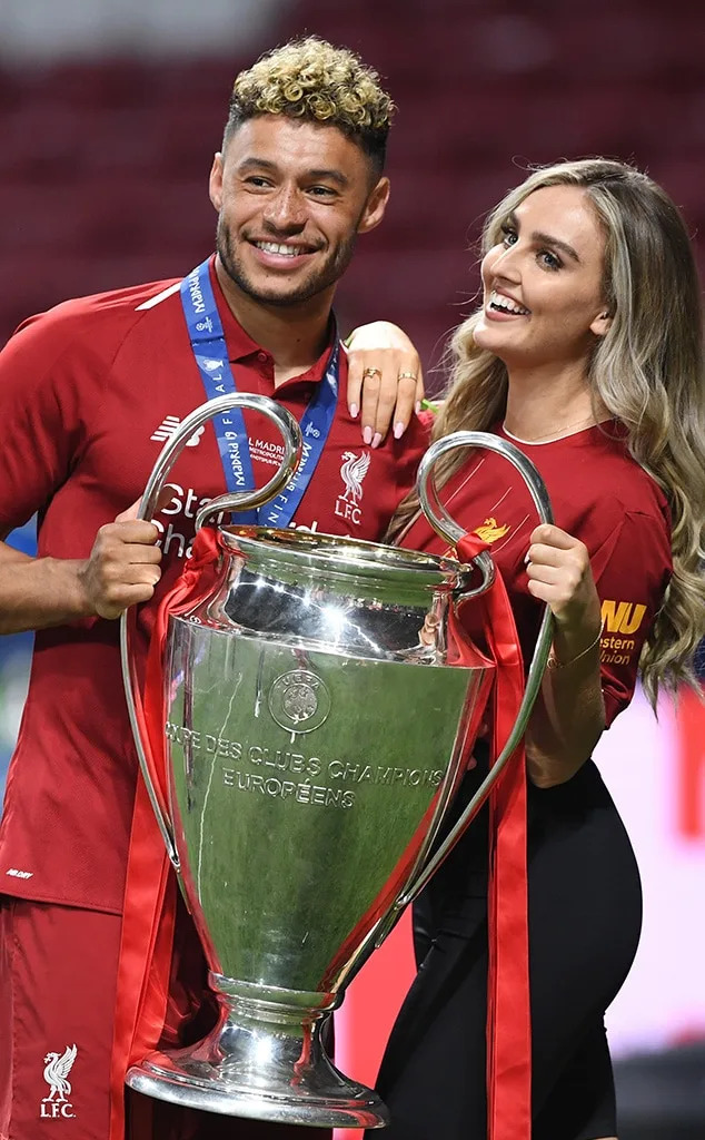 <p>Perrie Edwards & Alex Oxlade-Chamberlain</p>