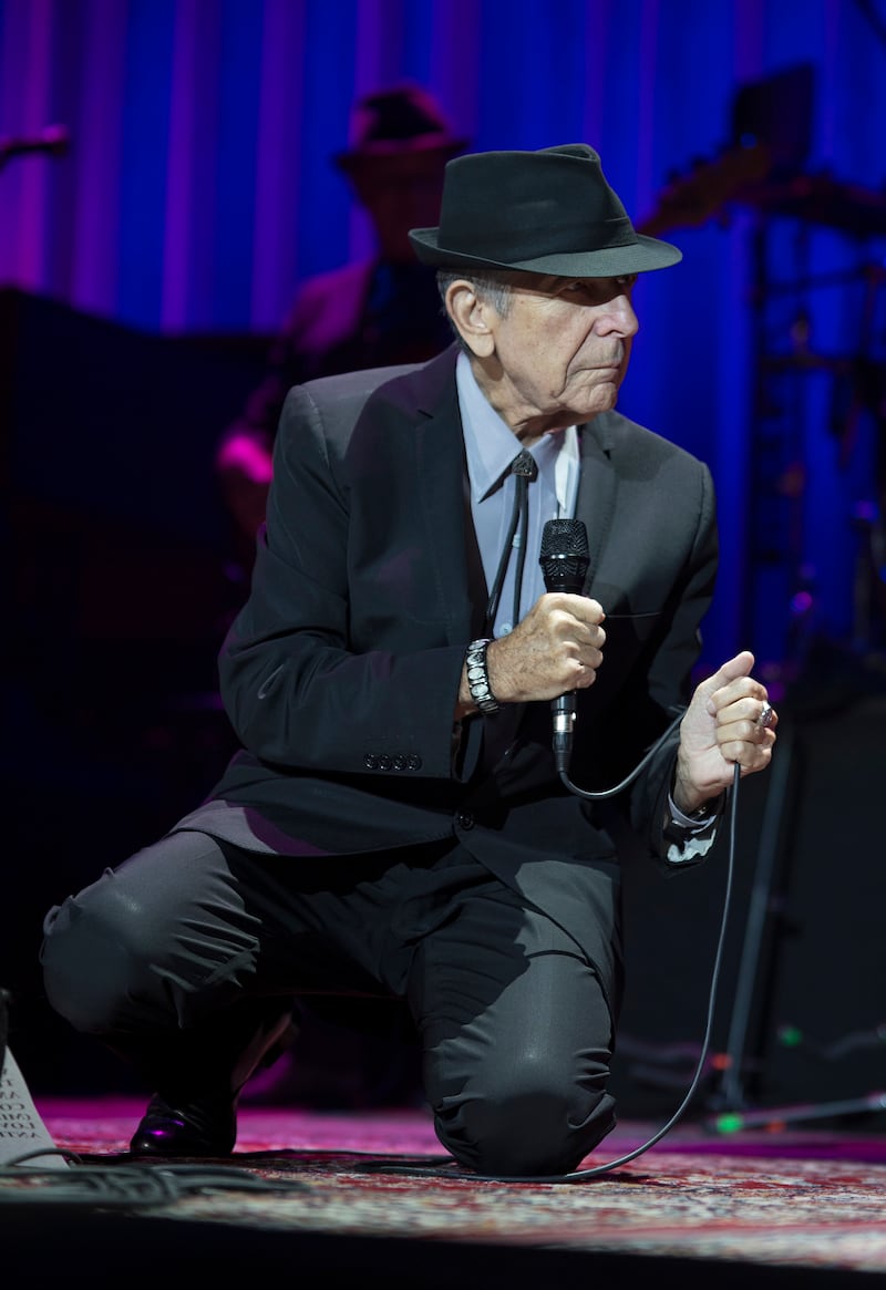 Leonard Cohen's last ever show, Auckland 2013. Photograph: Garry Brandon