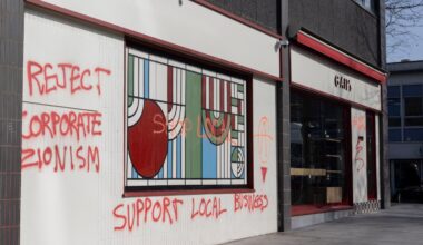 Gail’s bakery repeatedly targeted in anti-Zionist vandalism