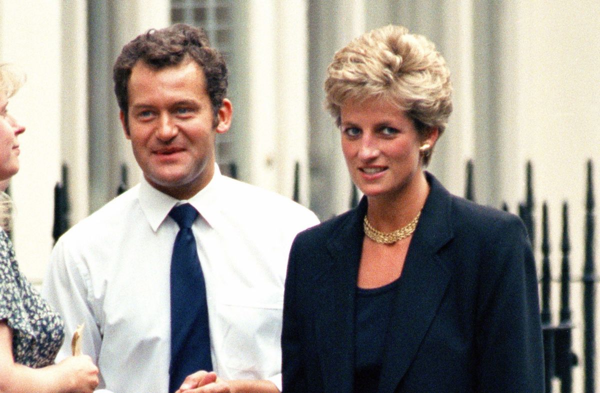 Paul Burrell and Princess Diana
