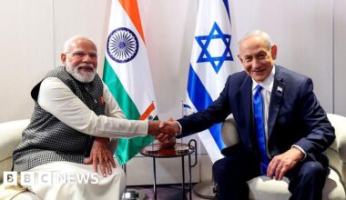 India and Israel pledge to boost ties in defence and technology - BBC