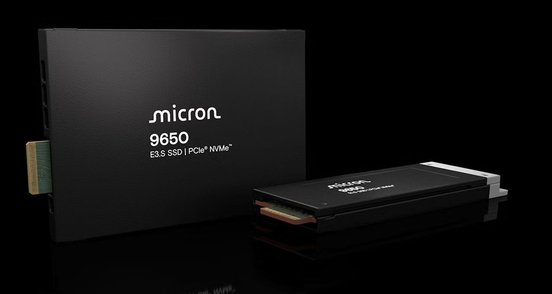 Micron 9650 SSD (Image via Micron)