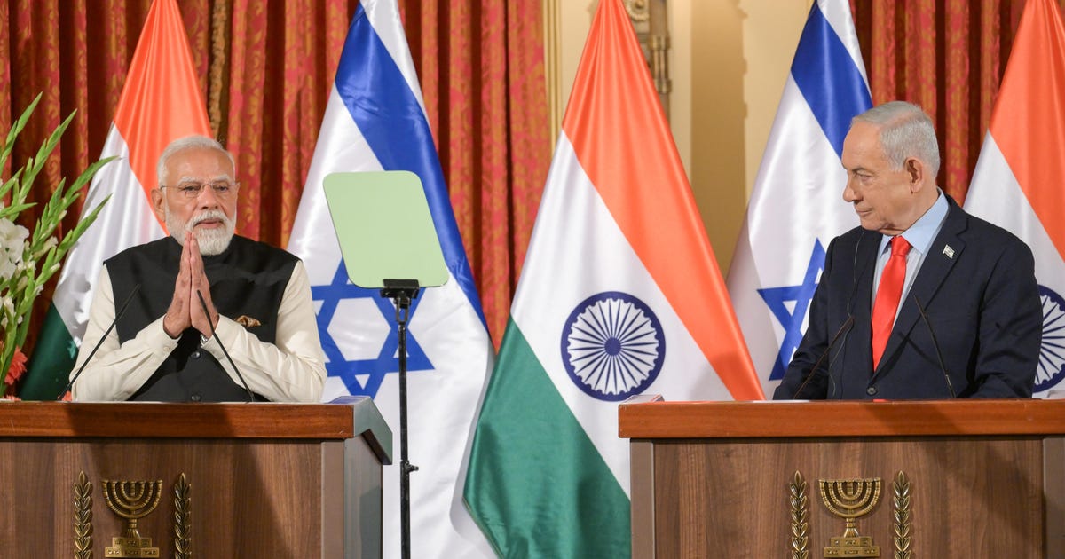 India's Modi vows to expand trade, security ties with Israel - Haaretz