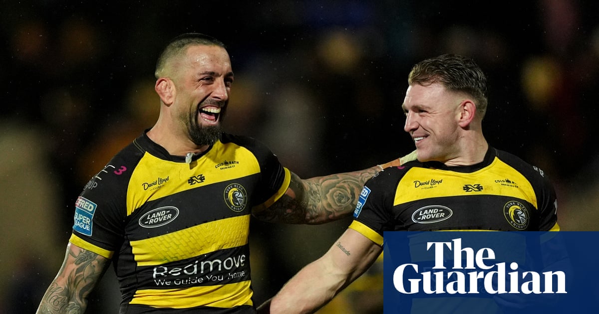 York shock champions Hull KR to seal first Super League win on opening night | Super League