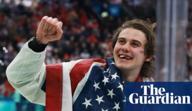 ‘He is an animal’: Jack Hughes loses teeth then scores Olympic ice hockey winner for US | Winter Olympics 2026