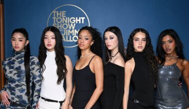 Fresh off the Grammys, KATSEYE Steps Out in Pandora on The Tonight Show