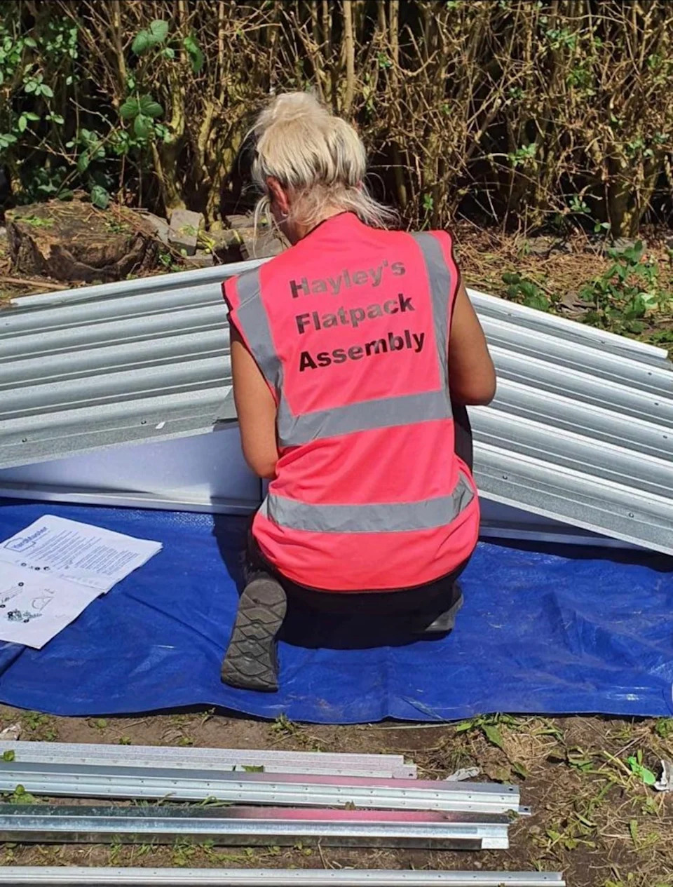 Her friends and family have asked her to help them build everything from beds to wardrobes (Sam Frost Photography/PA Real Life)