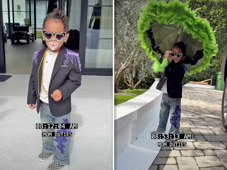 rihanna kid custom outfit insta 1