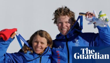 Bankes and Nightingale win mixed team snowboard cross for GB’s first Olympic gold on snow | Winter Olympics 2026