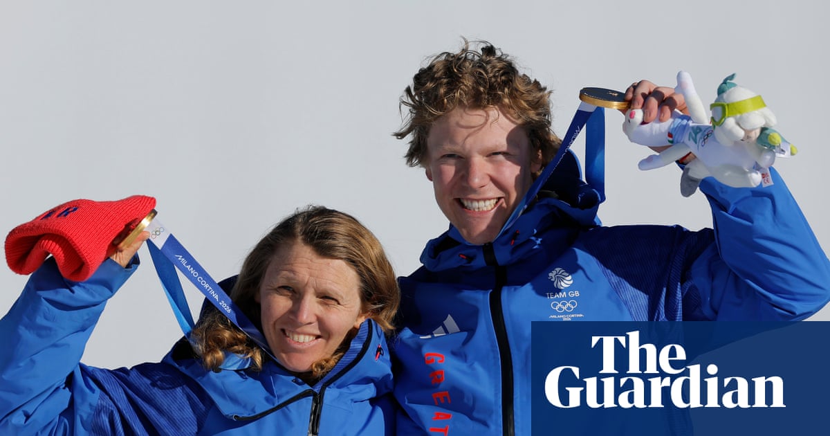 Bankes and Nightingale win mixed team snowboard cross for GB’s first Olympic gold on snow | Winter Olympics 2026