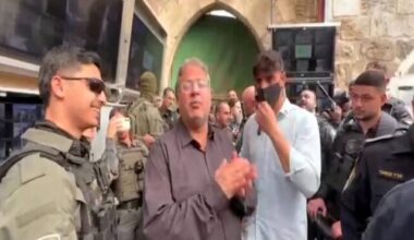 Controversial Israeli minister enters area around Al-Aqsa Mosque on first Friday of Ramadan｜Arab News Japan