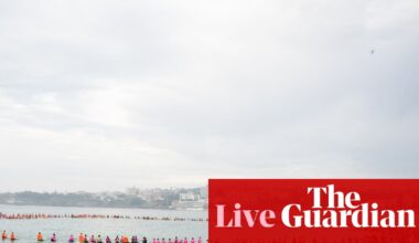 Australia news live: Hundreds of surfers paddle out in memory of 12-year-old Sydney boy killed by shark; Canavan rules out bid for Nationals leadership | Australia news