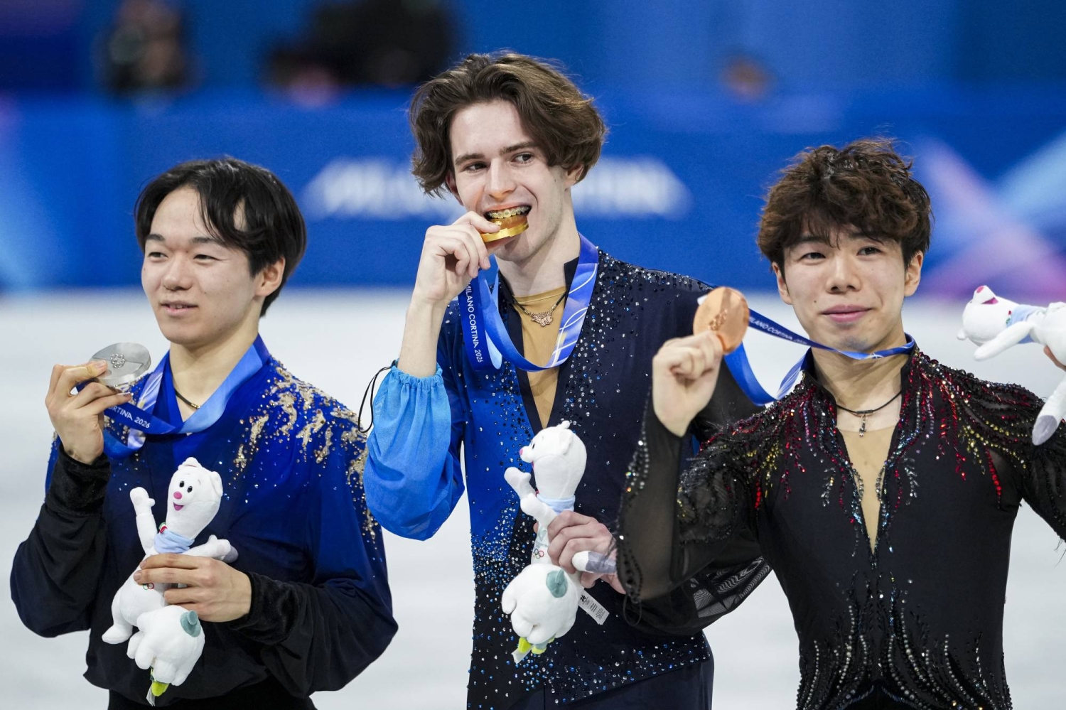 Japan's Yuma Kagiyama matches Beijing performance with silver medal