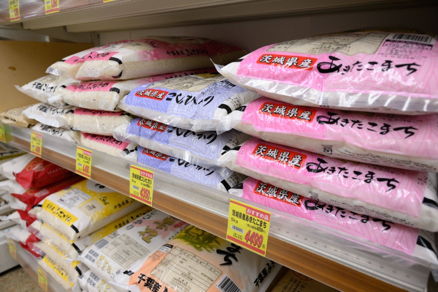 Rice prices remain high in Japan even after stockpile releases