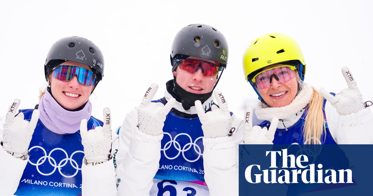 Australian aerials team fall just short of surprise medal as Indra Brown’s final delayed by heavy snow | Winter Olympics