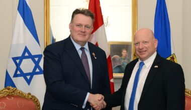 Israel’s new consul-general in Quebec talks about trade, collaboration and fighting back