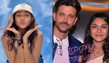 Hrithik Roshan and Mrunal Thakur: courtesy of Hrithik Roshan and Mrunal Thakur's Instagram