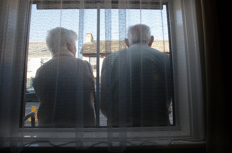 The late playwright Brian Friel and his wife, Anne, at MacGill Summer School in Glenties in 2011