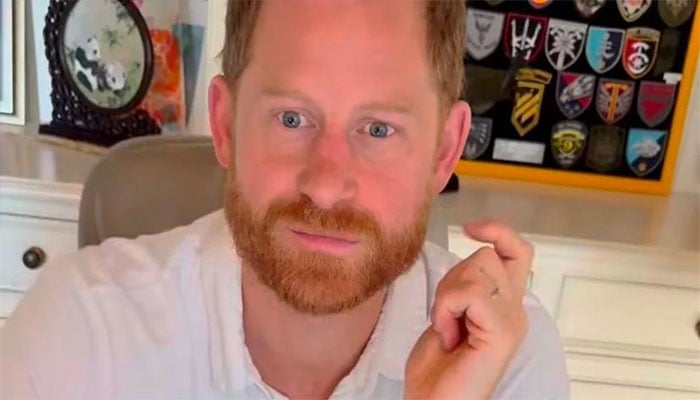 Prince Harry’s home office tells a story