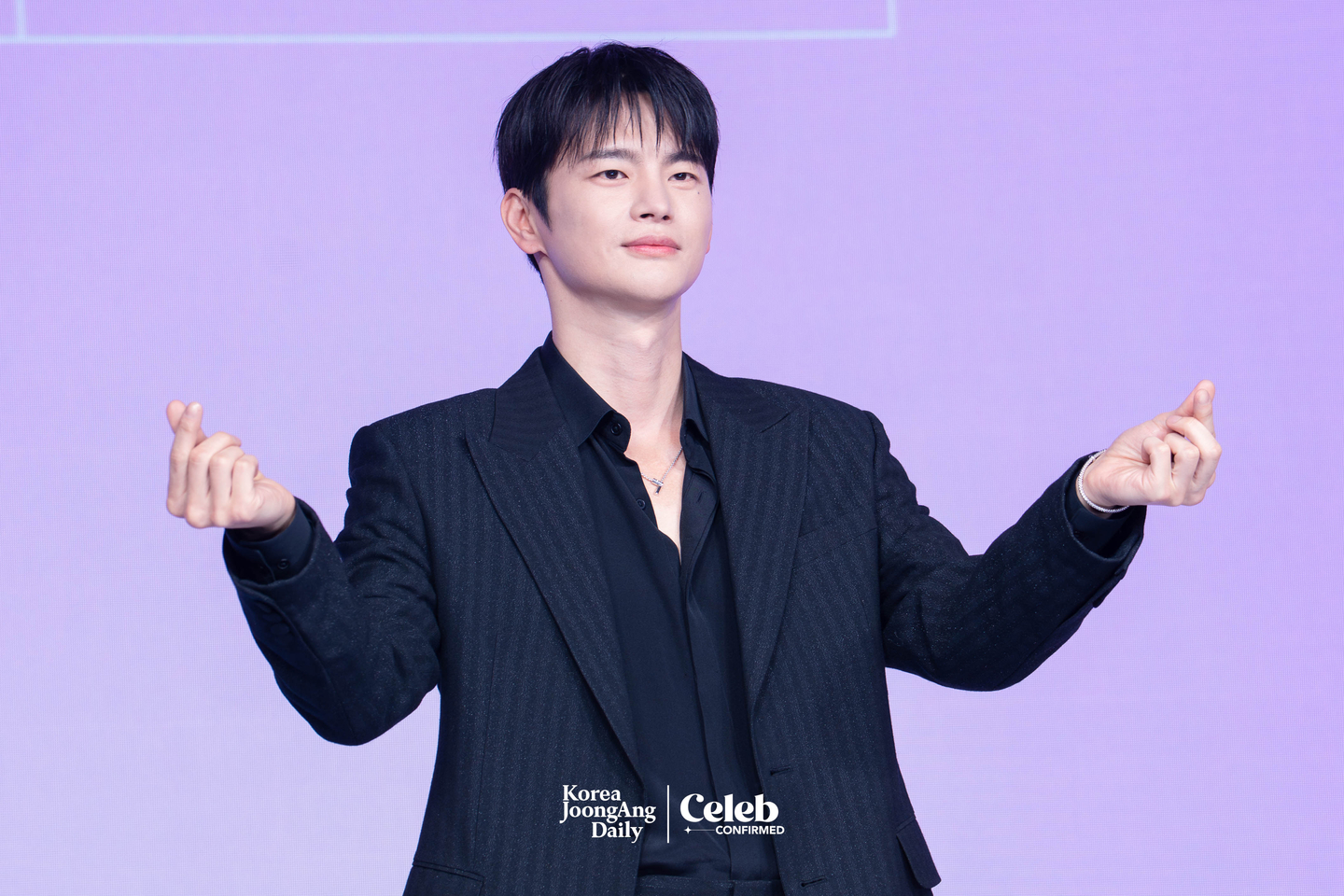 Actor Seo In-guk poses for a photo during a press conference for the Netflix original series “Boyfriend on Demand” at the JW Marriott Dongdaemun Square Seoul in central Seoul on Feb. 26. [DANIELA GONZALEZ PEREZ]