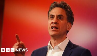 Ed Miliband says climate impact of data centres is uncertain - BBC