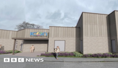 Artist impression of new cancer centre at Nuffield Health Derby Hospital