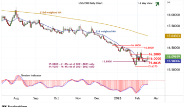 Chart USD/ZAR Update: Pushing higher