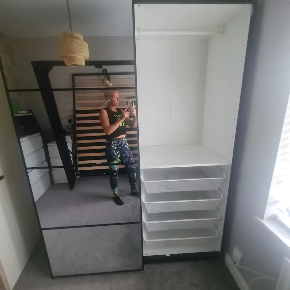 Ms McAuley started her flatpacking side hustle in January 2024 (Sam Frost Photography/PA Real Life)