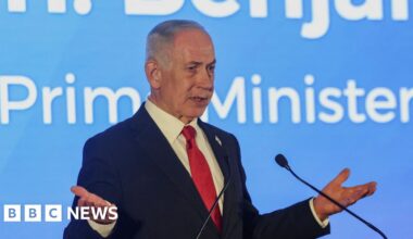 Iran must abandon enriched uranium and not produce more, Netanyahu says - BBC