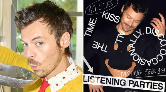 How to sign up to Harry Styles' Kiss All the Time Disco Occasionally listening parties