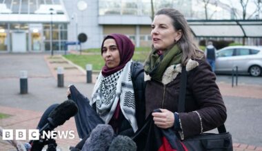 'Victory' in Palestine Action trial, say families - BBC